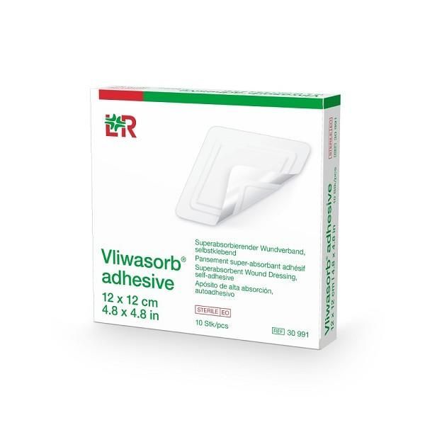 Vliwasorb Adhesive Superabsorbent Dress 15 x 15cm Box 10