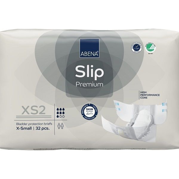 Abena Slip XS2 1400ML 50-60CM Pk32
