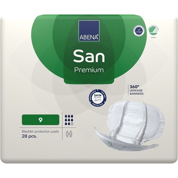 Abena San 9 Premium Green 2400ml Pk28