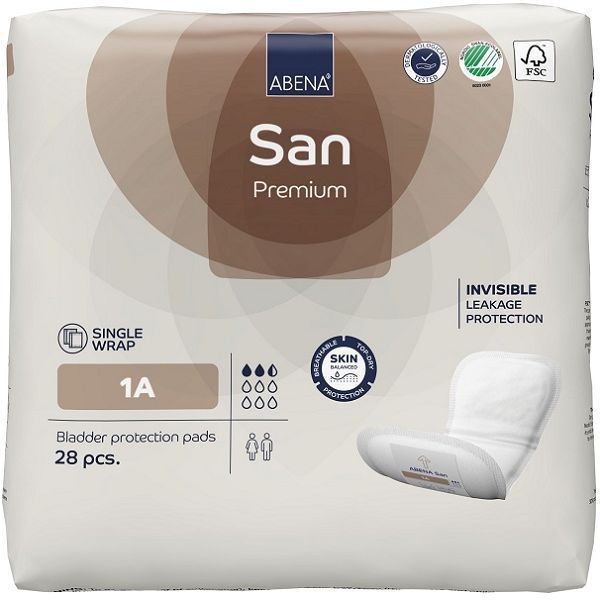 Abena San 1A Premium Brown 250ML Pk28
