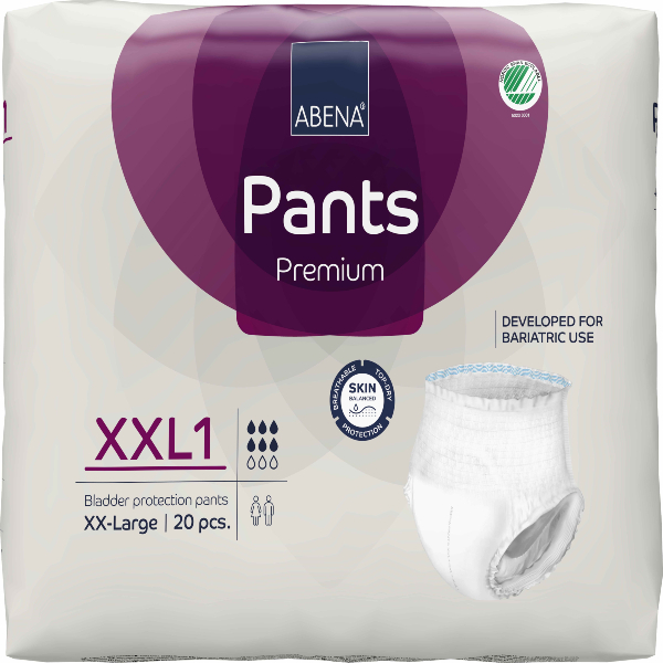 Abena Pants XXL1 Premium 150-203cm 1600ml Pk20