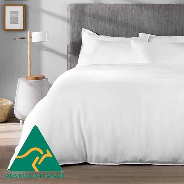Waterproof Doona Cover  White  Double