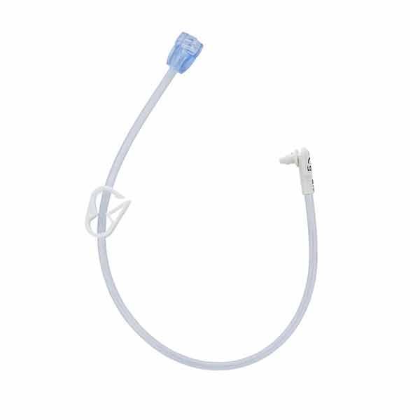 Mic-Key ENFit 12 Bolus Extension with Catheter Tip Security Lok RAngle Connector Box of 5