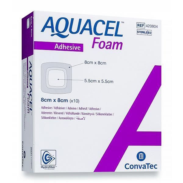 Aquacel Foam Adhesive 8x8cm