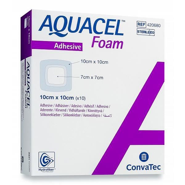 Aquacel Foam Adhesive 10x10cm