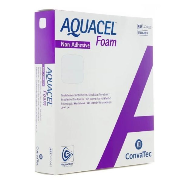 Aquacel Foam Non Adhesive 10x20cm Box 10