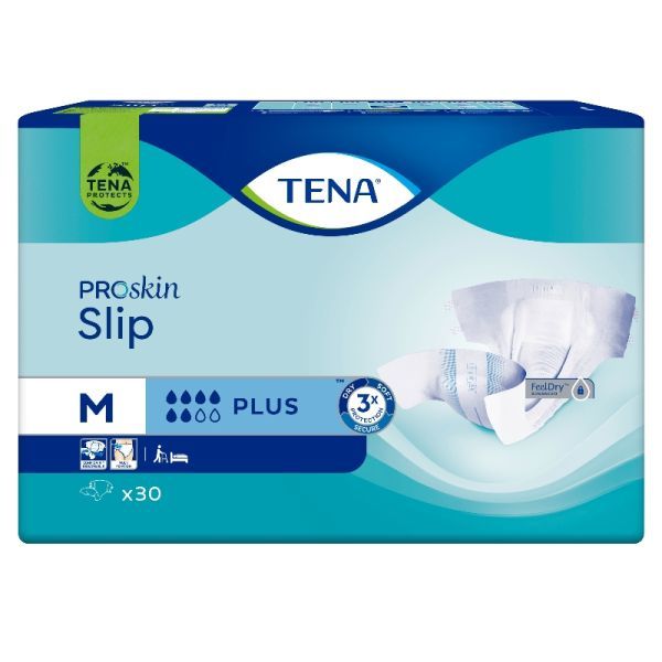 Tena Proskin Slip Plus Medium 1365ml Pk12
