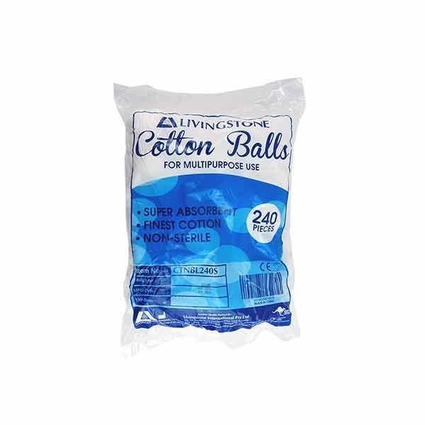 Livingstone Cotton Balls Pack 240