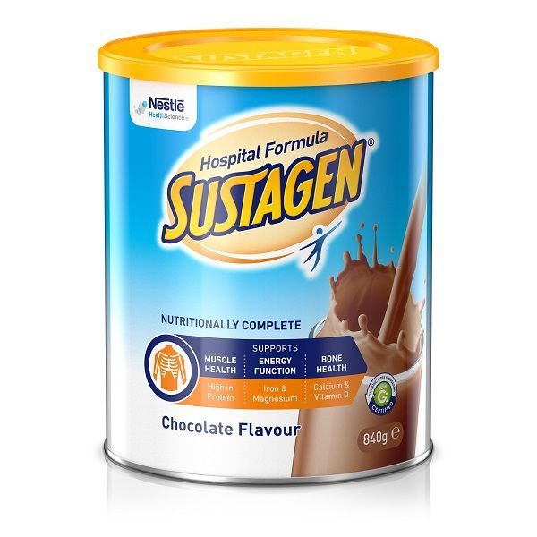 Sustagen Powder Hospital Formula Chocolate 840g Can