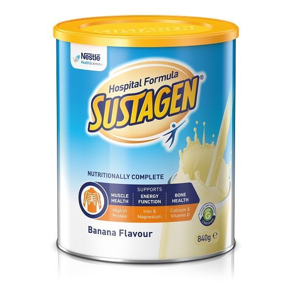 Sustagen Powder Hospital Formula Banana 840g Can