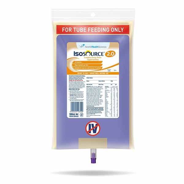 Isosource 2.0 1000ml Ready To Hang Soft Bag