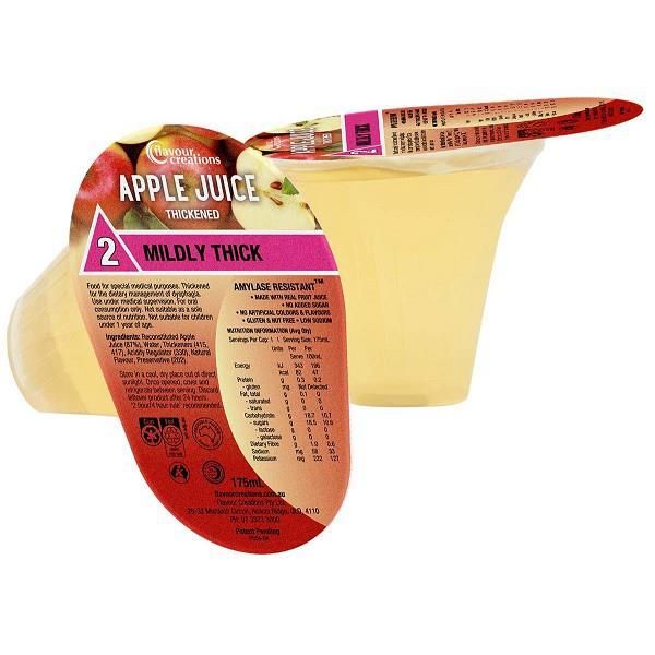 Flavour Creations Apple Juice 175mL Level 2 Mildly Thick