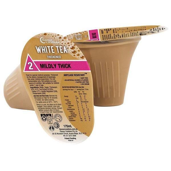 Flavour Creations White Tea Flavoured Drink 175mL Level 2 Mildly Thick