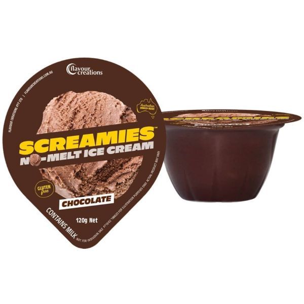 SCREAMIES No Melt Ice Cream Protein Chocolate