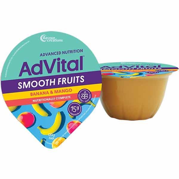 AdVital Nutritionally Complete Smooth Fruits Banana and Mango