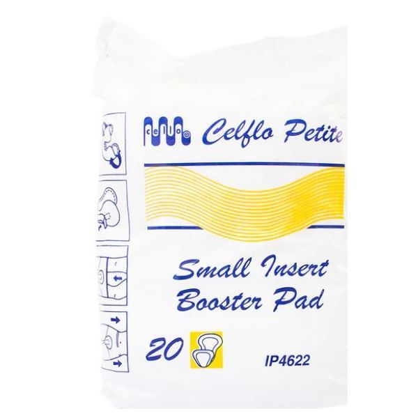 Cello Petite Booster Pads No Tape 120ml Pk20