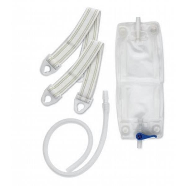 Hollister 900ml Leg Bag Kit With Bag Straps And Tube