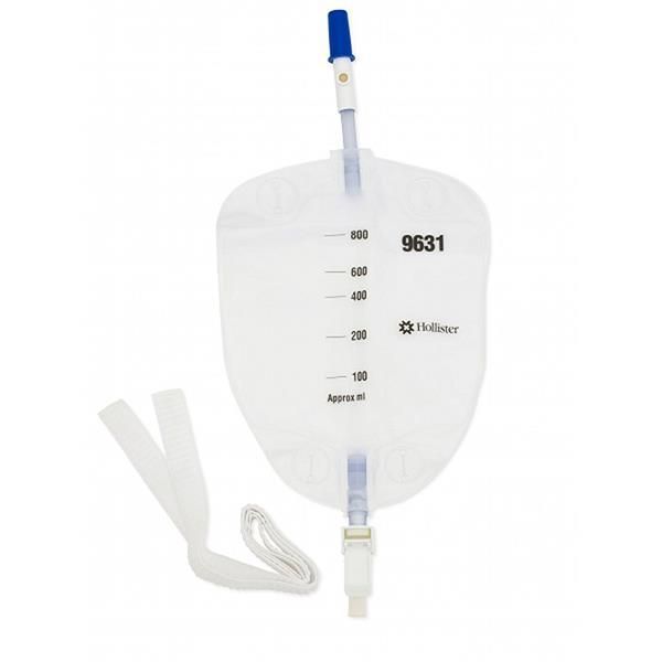 Hollister Leg Bag 800ml Sterile 10cm Tube L-Tap
