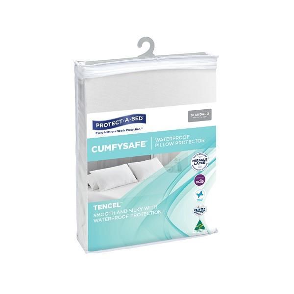 Cumfysafe Tencel Pillow Protector Case White