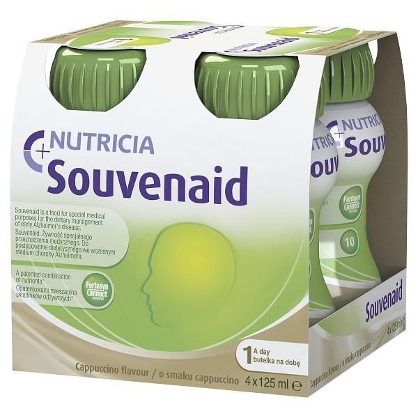 Souvenaid Cappuccino Bottle 125ml Pack 4
