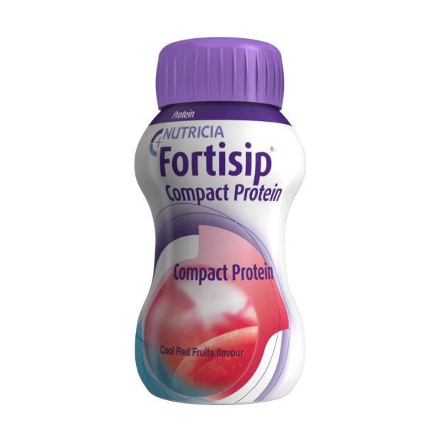 Fortisip Compact Protein Cool Red Fruits 125ml Pack 4