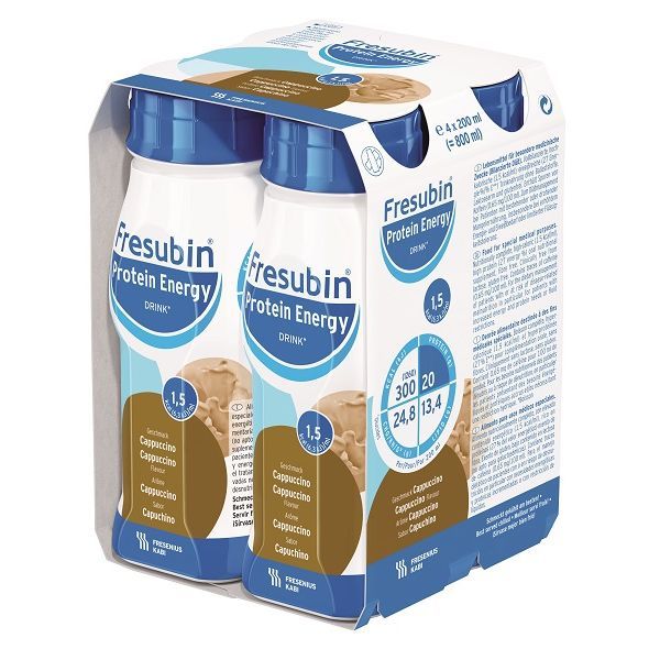 Fresubin Protein Energy Drink Cappuccino 200mL Easybottle Pk