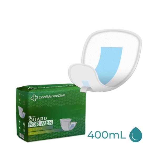 ConfidenceClub Guards For Men Level 2 400ml Pk28