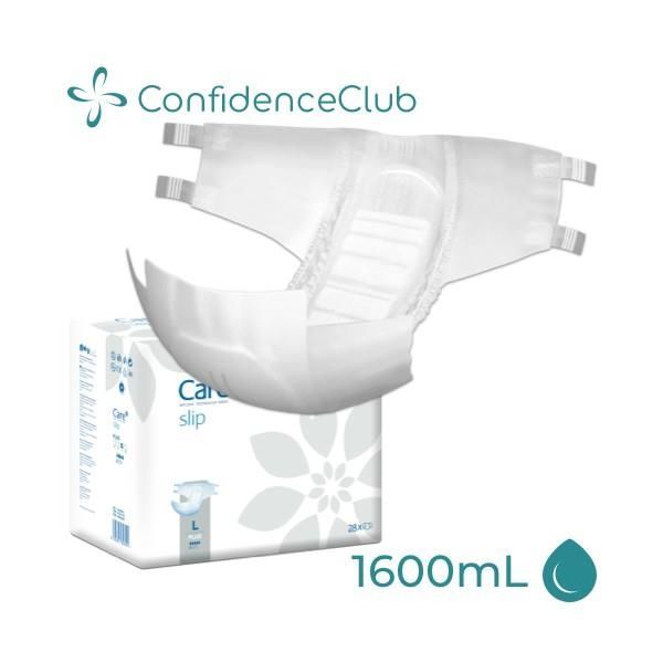 ConfidenceClub Care Slip Plus L 115-160cm 1600ml Pk28