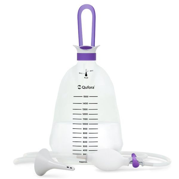Qufora IrriSedo Flow Base Set 1.5L Unisex 30 Cones