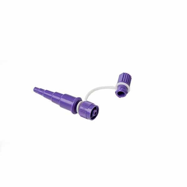 Medicina Purple Funnel Tube To ENFit Syinge Adaptor