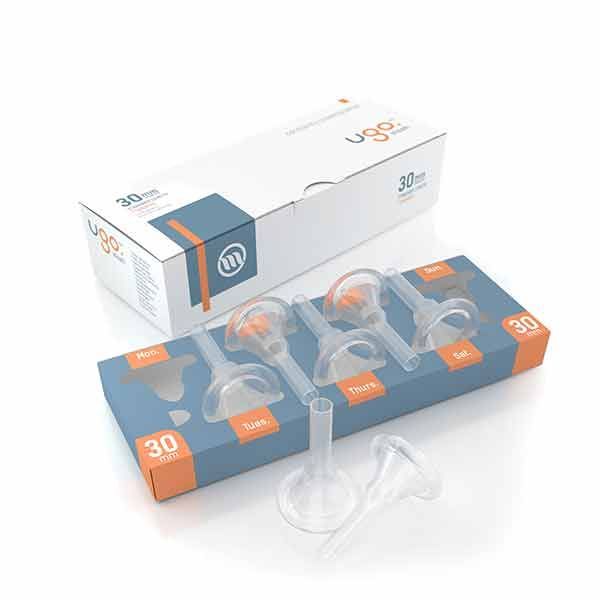 Ugo Sheath Standard Silicone 30mm self adhesive Box 28