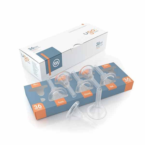 Ugo Sheath Standard Silicone 36mm self adhesive Box 28