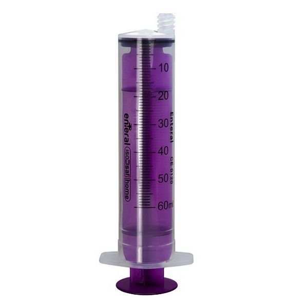 50/60mL ENFit Home Use Enteral Syringe Multi-Use
