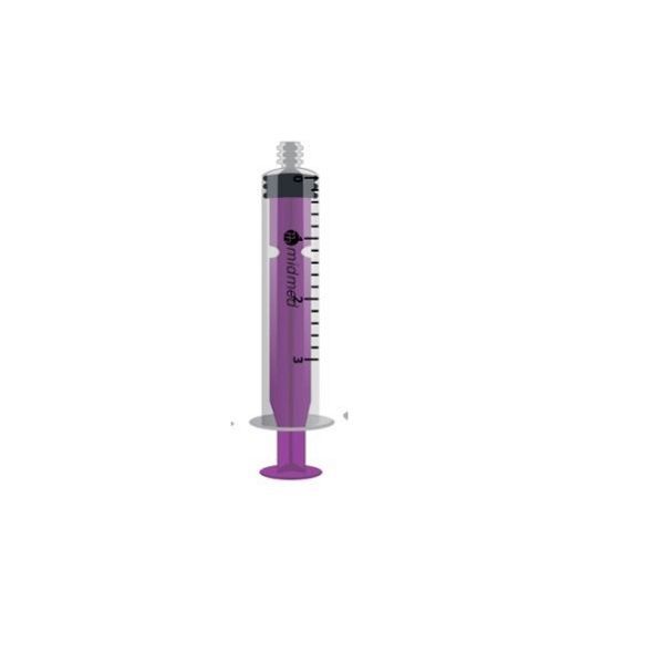 3mL ENFit Enteral Syringe Single Use