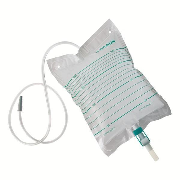 Urimed 1500ml Bag Non-Sterile 90cm lever tap Box 10