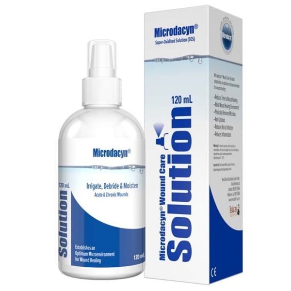 Microdacyn Wound Care Solution 120ml Pump