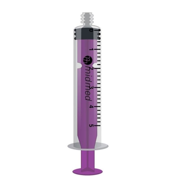 5mL ENFit Home Use Enteral Syringe Multi-Use