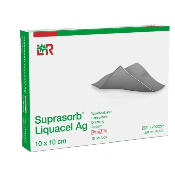 Suprasorb Liquacel Ag 10cm x 10cm