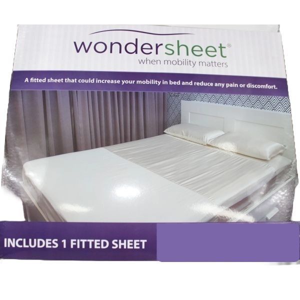 Wondersheet Fitted Sheet King Single 35cm Depth