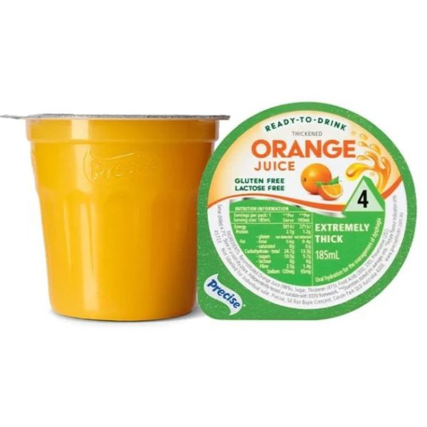 Precise Ready to drink Orange Juice Extremely Thick/Level 4 185ml