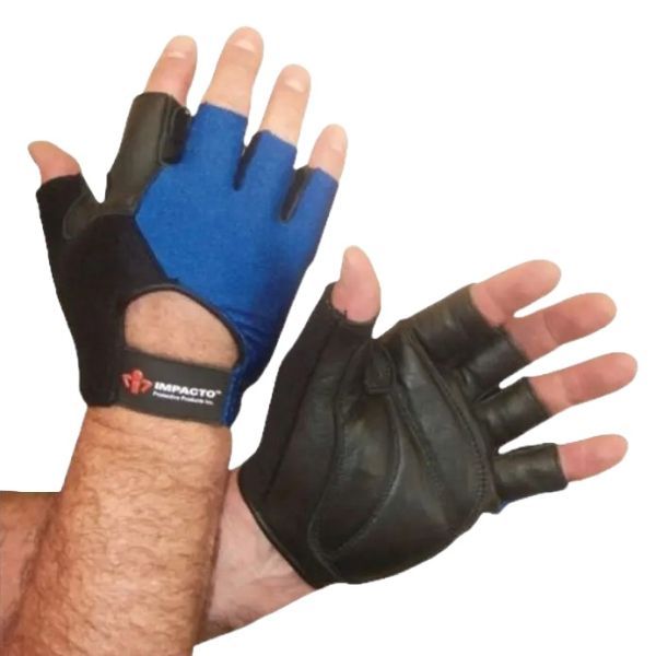 Impacto Sports and Wheelchair Gloves Half Finger Extra Large Pair