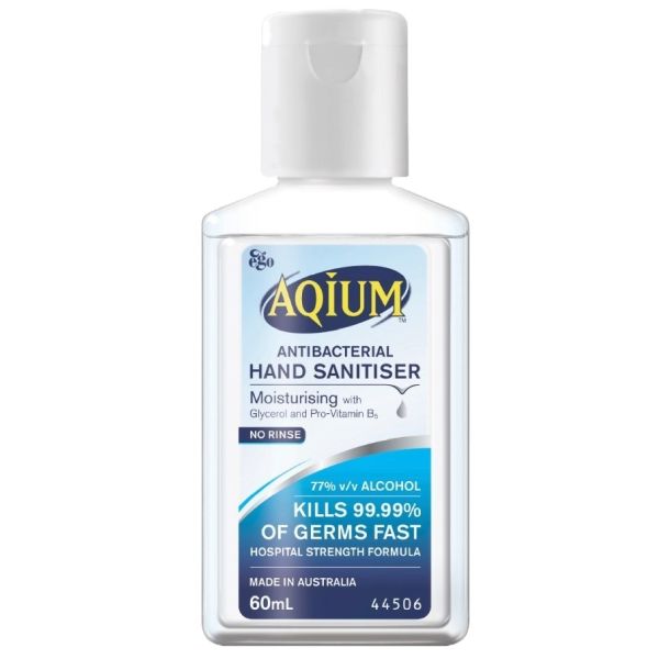 Aqium Antibacterial Hand Gel 60ml