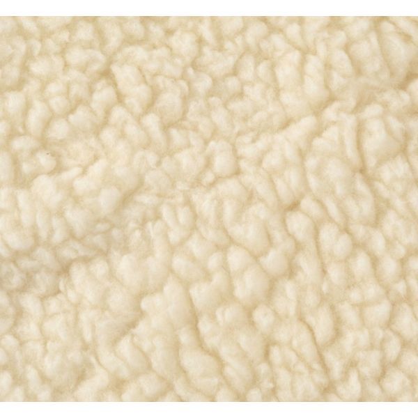 Kyda Lambswool Underlay Double 188cm x 137cm With Elastic Straps Across Corners