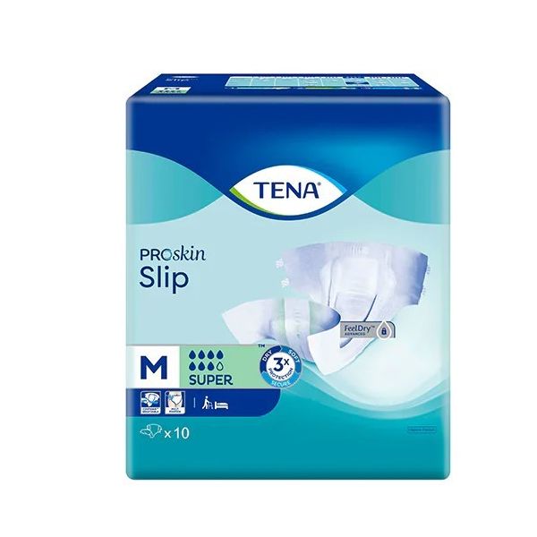 Tena Proskin Slip Super Medium Green 1515ml Pk10