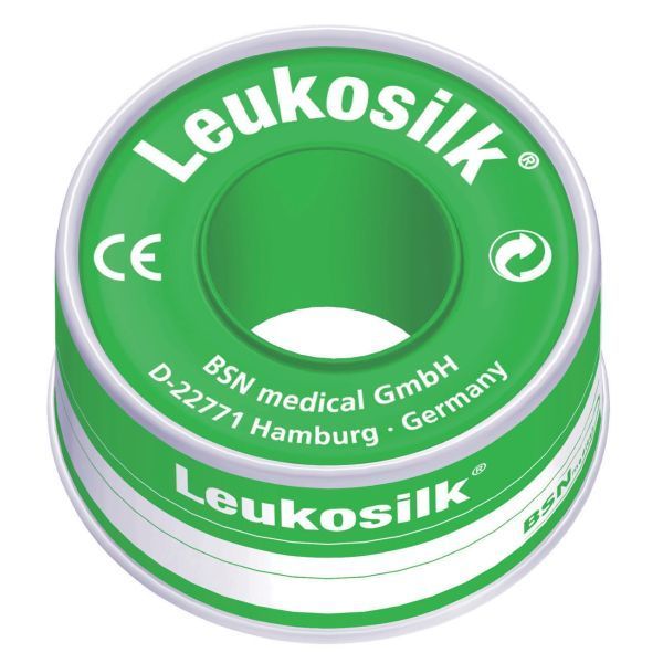 Leukosilk Hypoallergenic Tape 2.5cmx9.2m