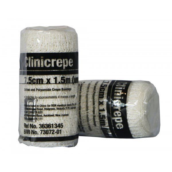 Clini-Crepe Light Bandage 7.5cmx1.5m