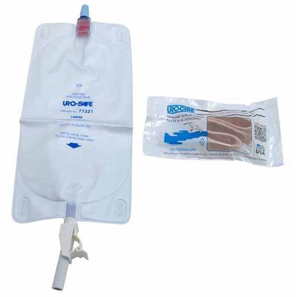 Urocare Urosafe Leg Bag with Clamp 500ml Non-Sterile