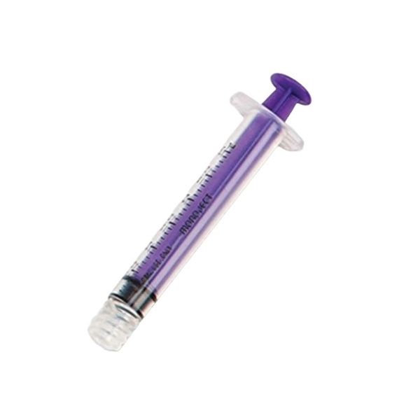 Monoject Enteral Feeding Syringe with ENFit Connector 3 mL