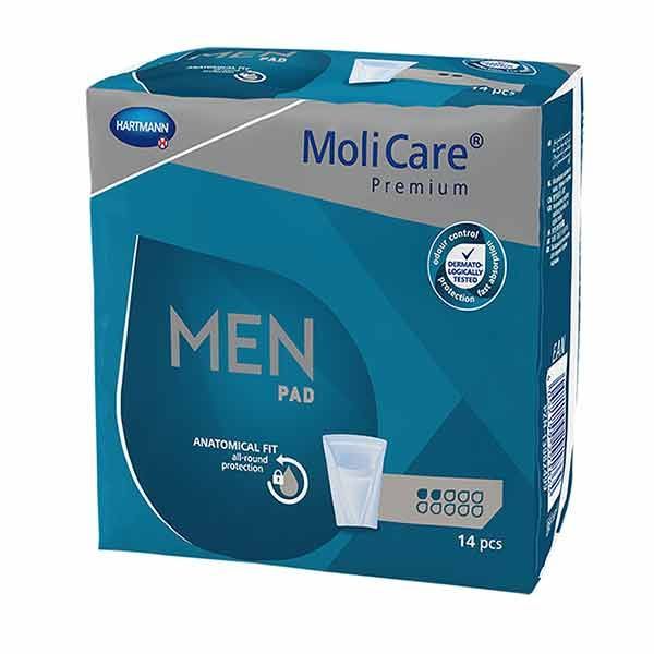 MoliCare Premium Men Pads 2 Drops 330ml Pk 14