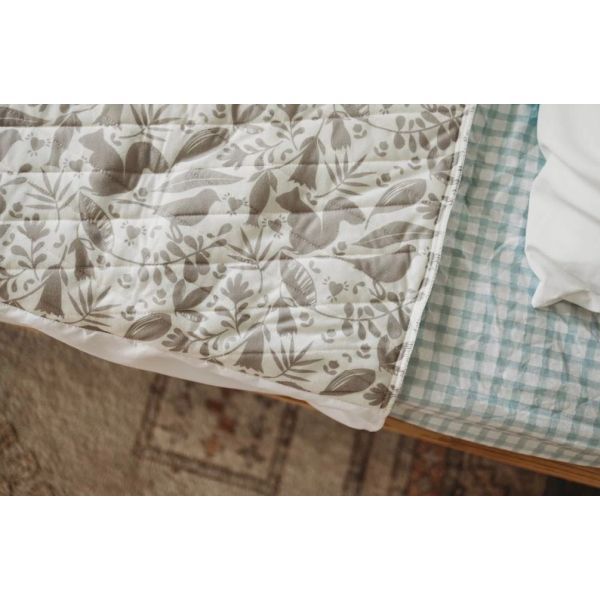 Staydry Little Boss Kids Bed Pad Queen Bed Woodland Magic